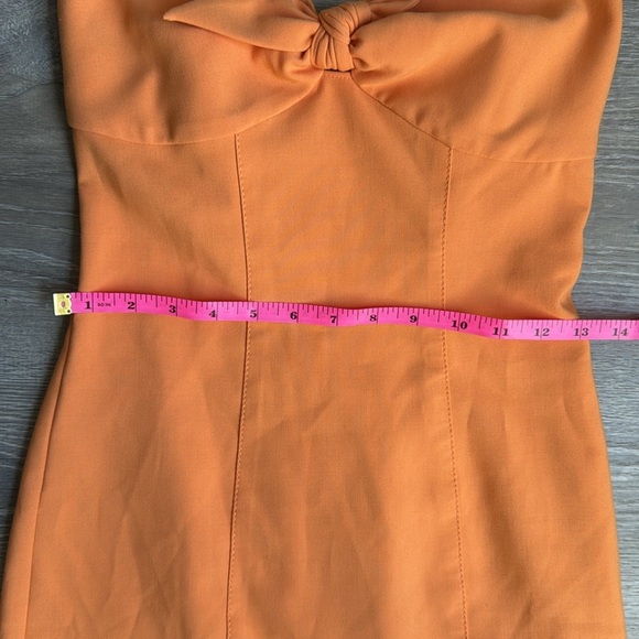 LIKELY Reyn Halter-neck Mini Flounce Dress 4 - Picture 8 of 13